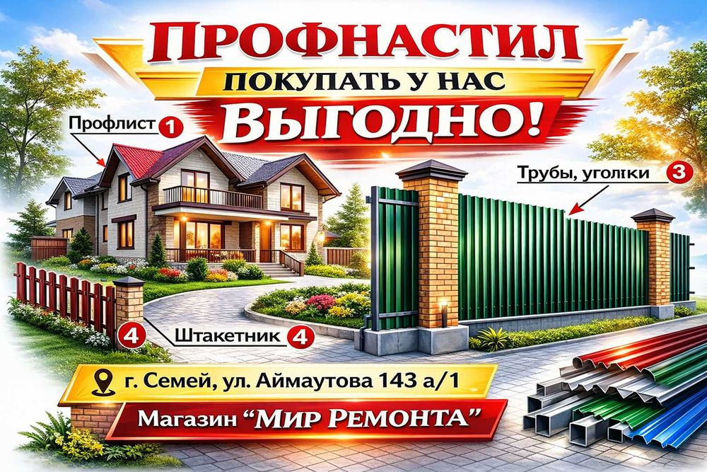 профлистпрофнастил