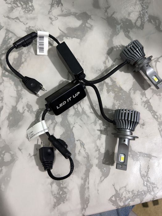 Becuri led h7 5000 lumen