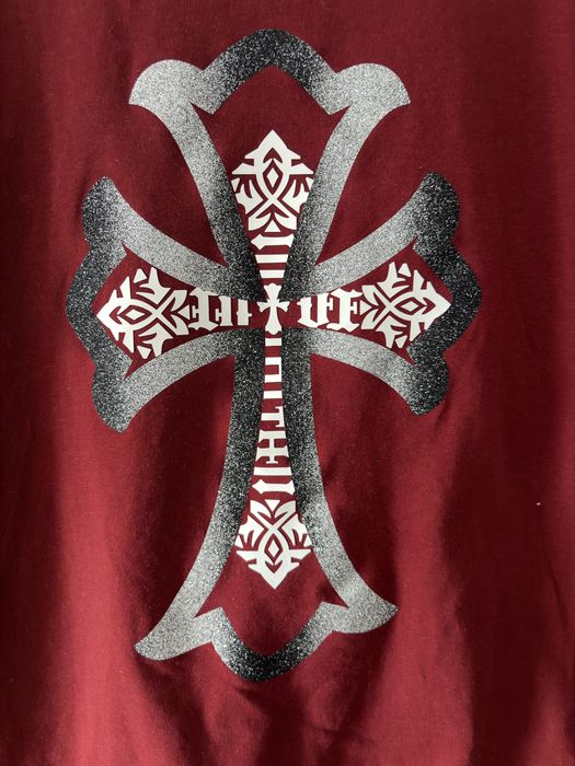 Tricou Chrome Hearts Visiniu