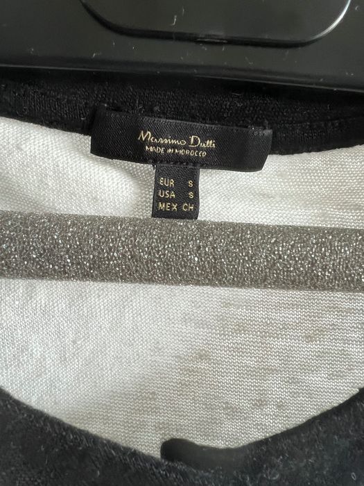 Massimo Dutti нова ленена блуза с тежки копчета