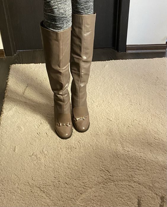 Cizme lungi piele impecabile