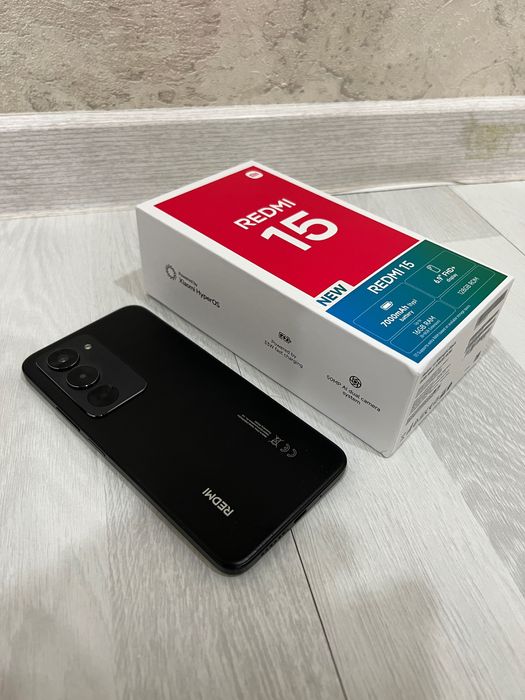 REDMI 15 8+8/128 gb