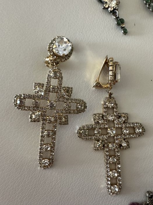 Дълги обеци различни цветове