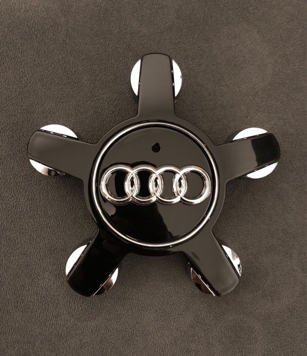 Set capace janta gheara stea Audi 135mm A4 A7 A6 Q5 Q7 Q3 B8 8L A2 A3