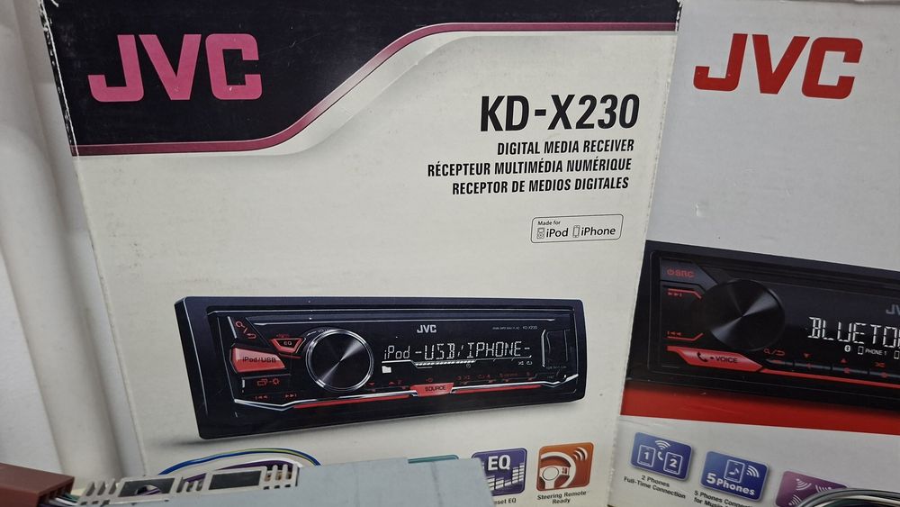 Radio casetofon cu  Usb si aux JVC