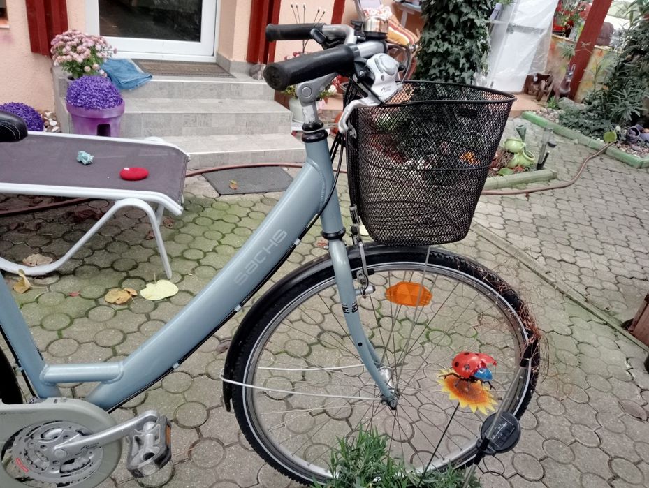 Bicicleta Germana Sachs cu accesori Shimano 24 viteze.Aluminiu