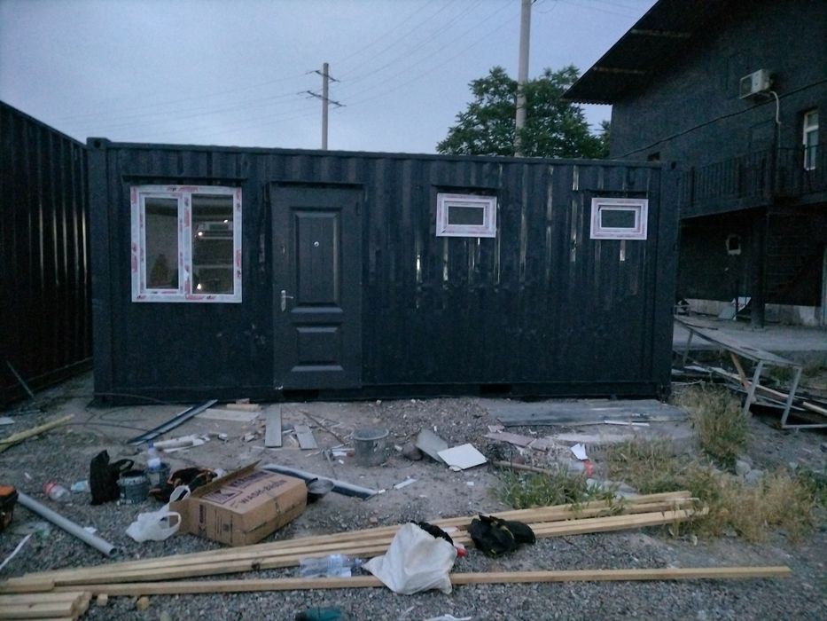 Металлоконструкции Контейнер Домик Офис Магазина Сартарошхона Konteyne