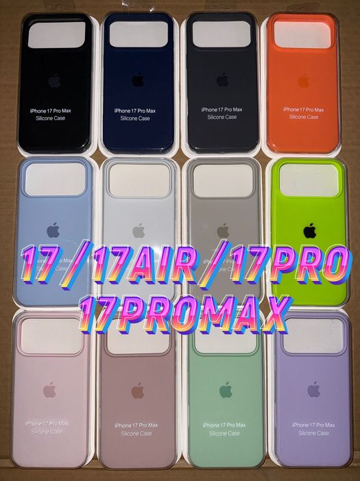 iPhone Silicon Husa 11 12 13 14 15 16 17 pro max Air XR Xs Max 7 mini