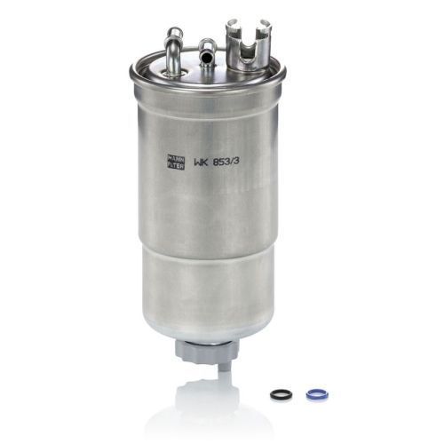 Filtru combustibil Mann WK853/3x Audi A3 A4, A6, VW Bora, Golf 4, LT, New Beetle, Passat B5/B6 192005, Skoda Octavia 1 1U2/1U5, Superb 3U4 202008,