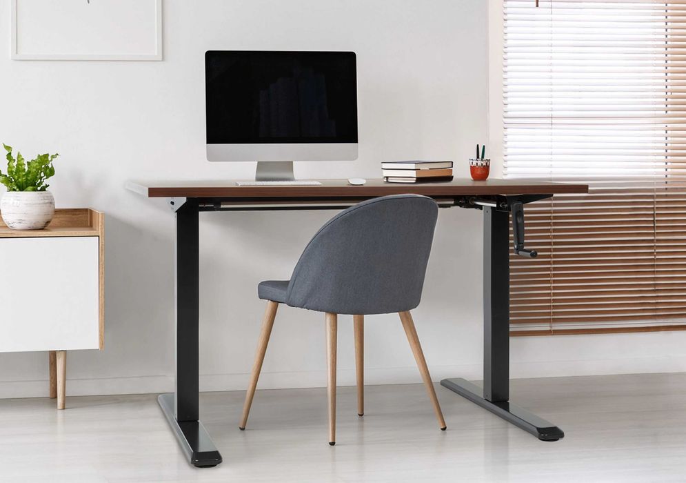 Ръчно регулируемо бюро OneConcept Multidesk (73–123 см) - Перфектно!