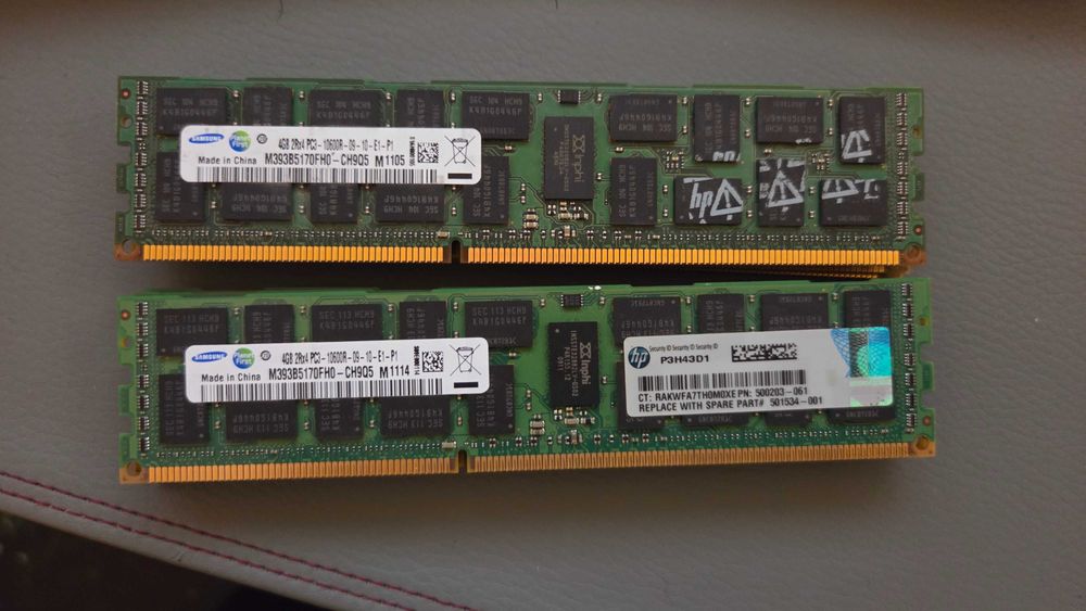 DDR3 памет за сървъри и работни станции