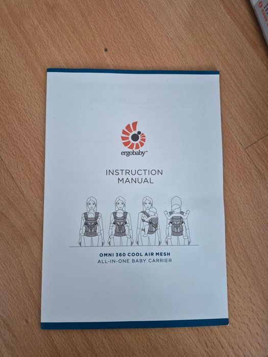 Чисто нова ергономична раница Ergobaby Omni 360 midnight blue