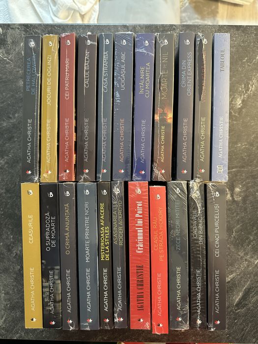 Colectie Agatha Christie - editura Litera