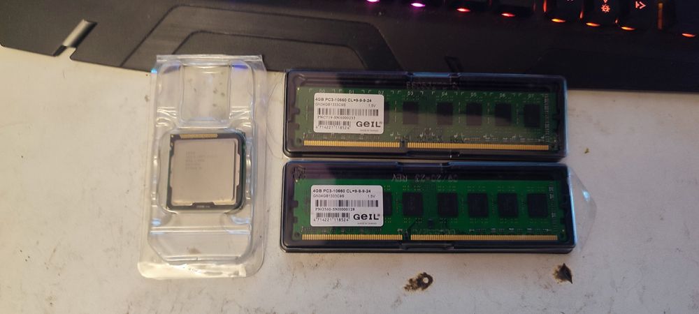 Продаю оперативку и процессор