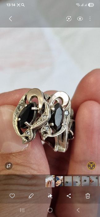 Продается серебряный  набор с пробой 925