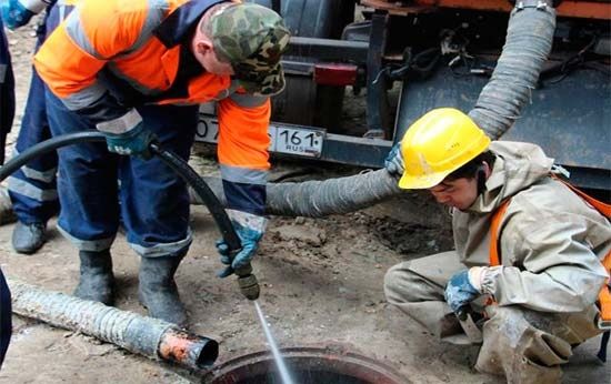 Услуги большого крота илососа