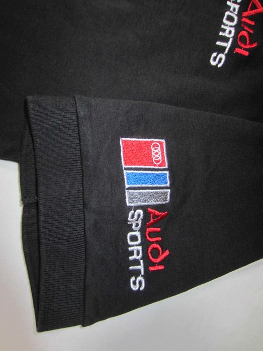 Tricou polo Audi Sports, masura L ( pe eticheta scrie XXL),  3 nasturi, bumbac, stare f.buna