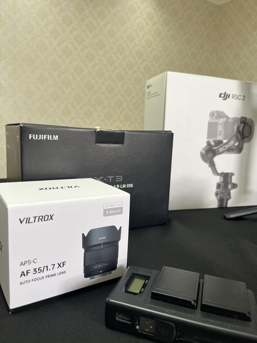 Fujifilm x-t3, ronin rsc2