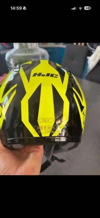 Cască moto HJC CL-Y Zuky Fluo