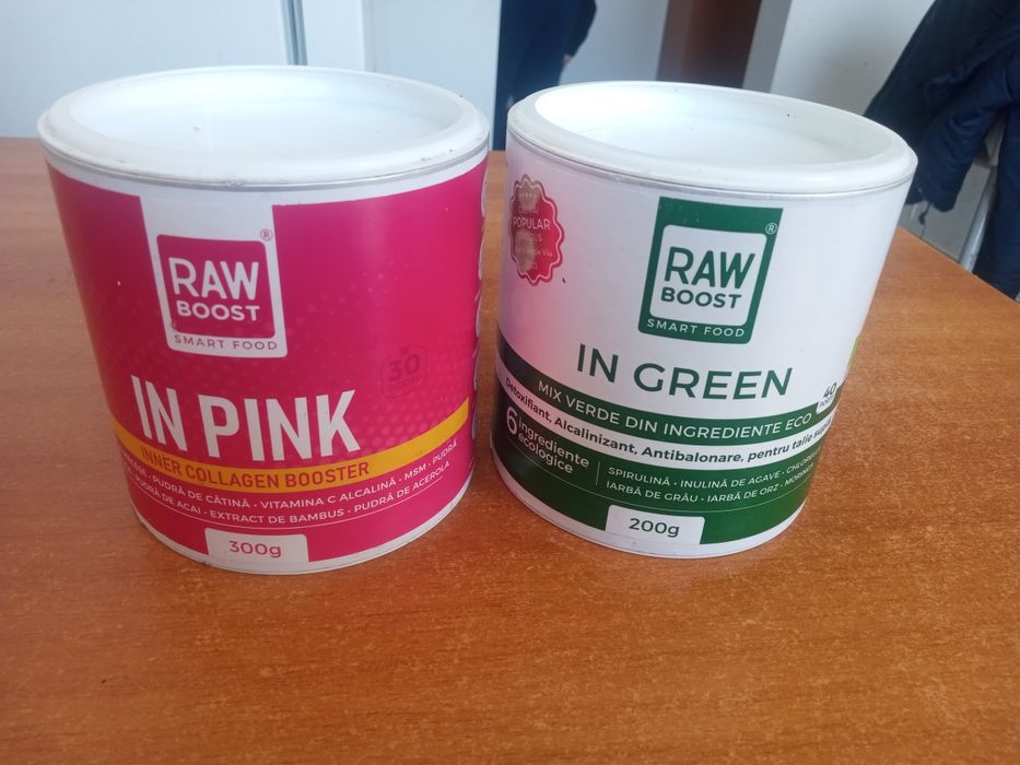 Vand pudra In Pink și InGreen