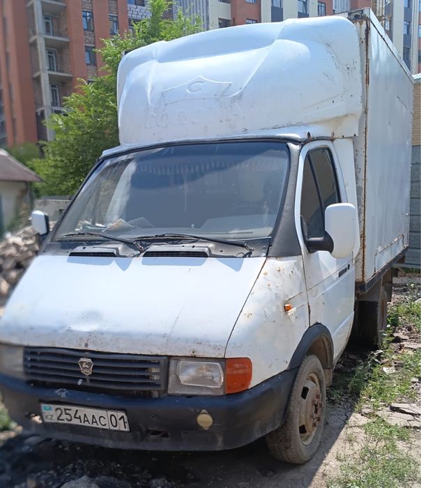 Газель на ходу. Термобудка