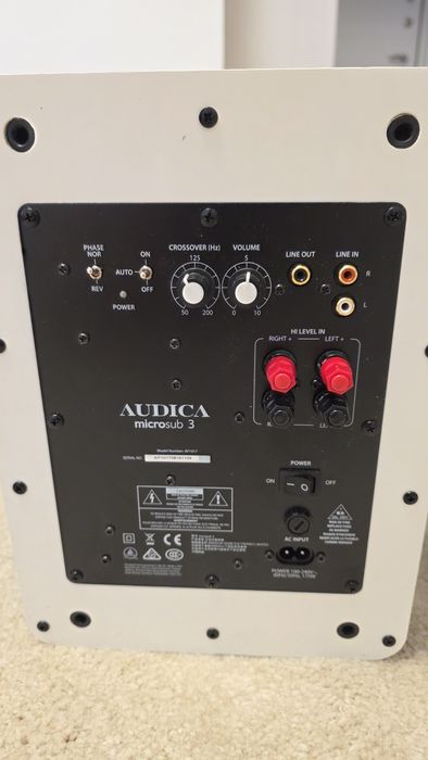 AUDICA microsub 3 subwoofer