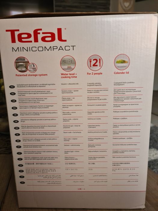 Aparat gatit aburi tefal