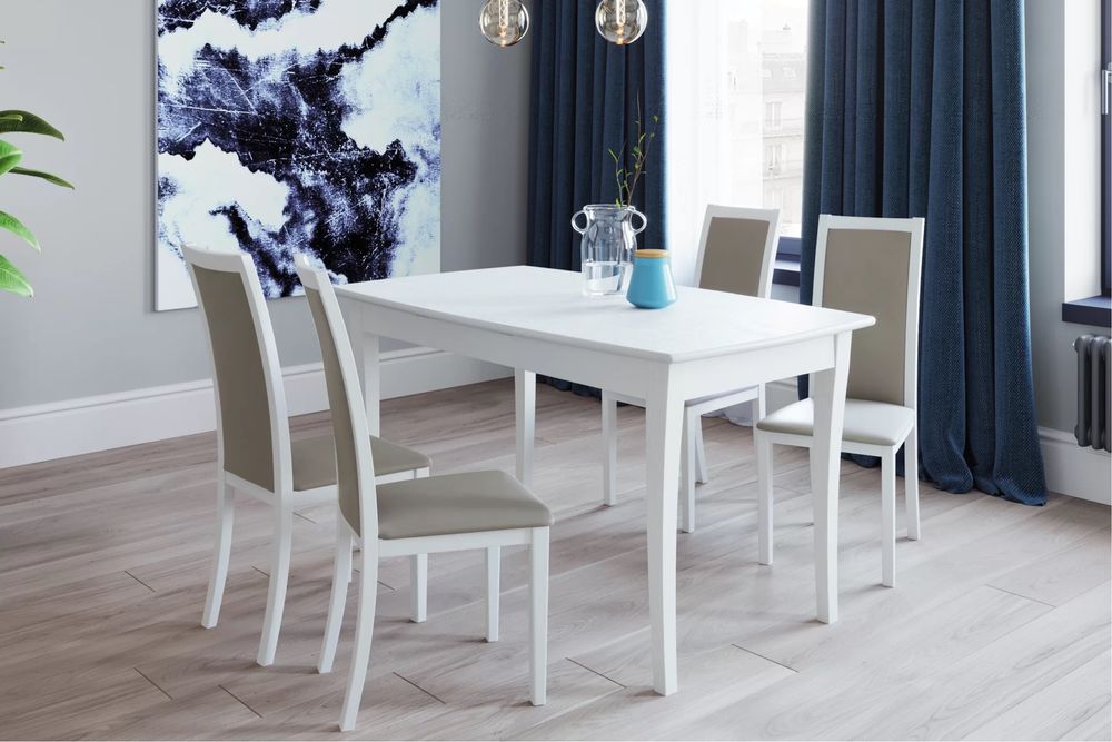 Masa Extensibila cu scaune de bucatarie sau living