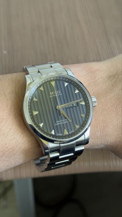 Оригинал Mido Multifort 42mm Chronometer Calibre 80, Швейцарские часы