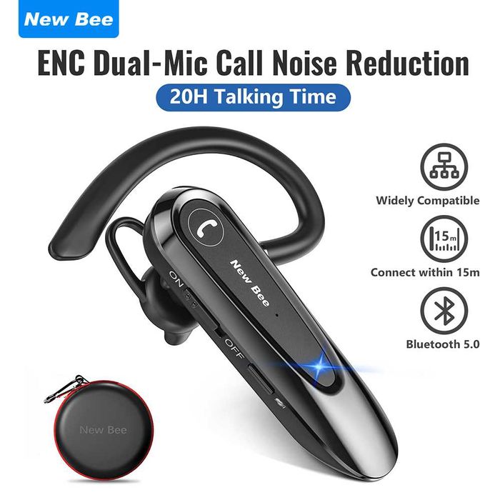 NEWBee QCC3020 Одноухо Беспроводные Bluetoothнаушники Гарнитура LC-B45