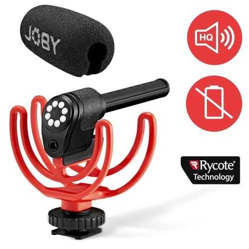 Микрофон JOBY Wavo суперкардиоиден за камера и смартфон