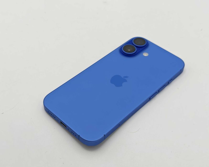 iPhone 16 Blue 128GB Neverlock FullBox Garantie Apple Bat 100% 58 Incarcari