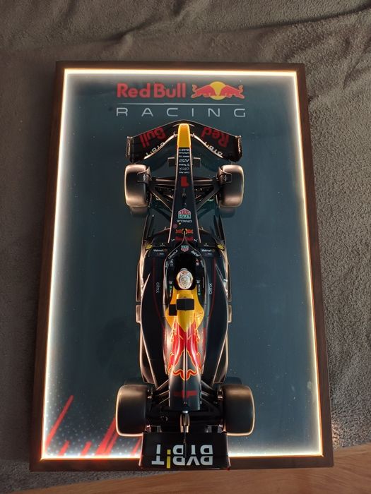 Tablou  F1 3D 60x40 Red Bull