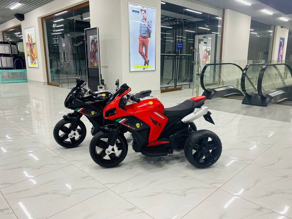 Самый большой Перезаряжаемый детский трехколесный Электрический мото.