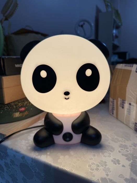 Светильник настольный в виде панды