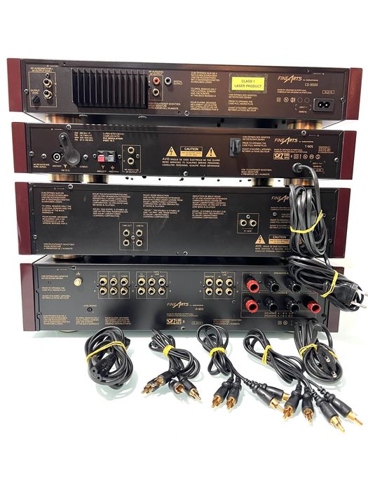 Linie Grundig Fine Arts, Amplif A-903, Deck 3 Head TC-905, CD9000,T905