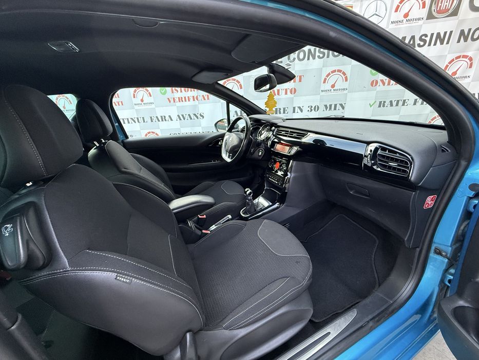 Citroen DS3 Facelift 2013 1.6 HDI 92cp LED • Pilot • Senzori Stare IMPECABILA • Distributie schimbata