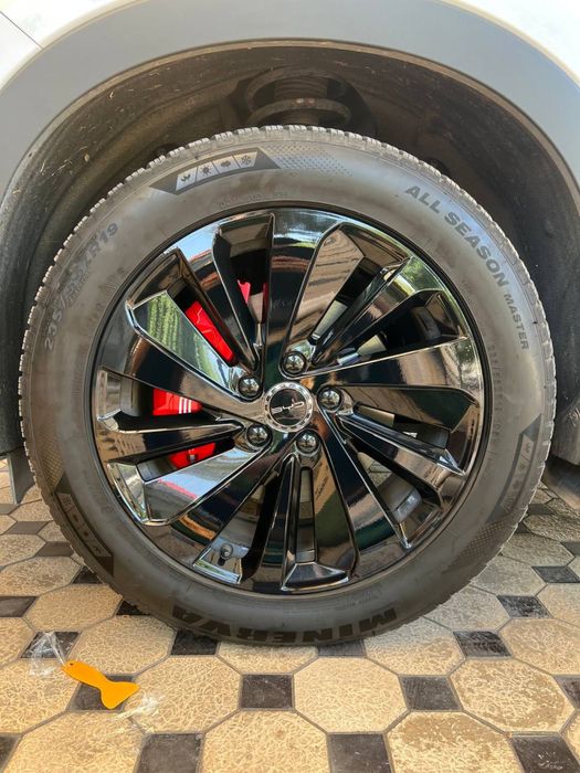 Наклейка на диски для BYD champion