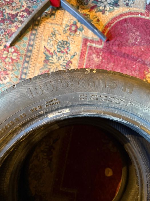 Резина летние б/у