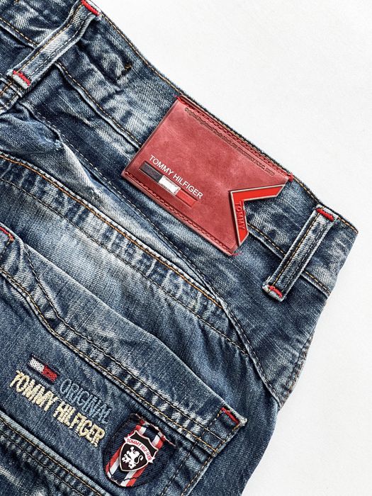 Blugi TOMMY HILFIGER Slim Fit Barbati | Marime 32 x 34 (Talie 81 cm)