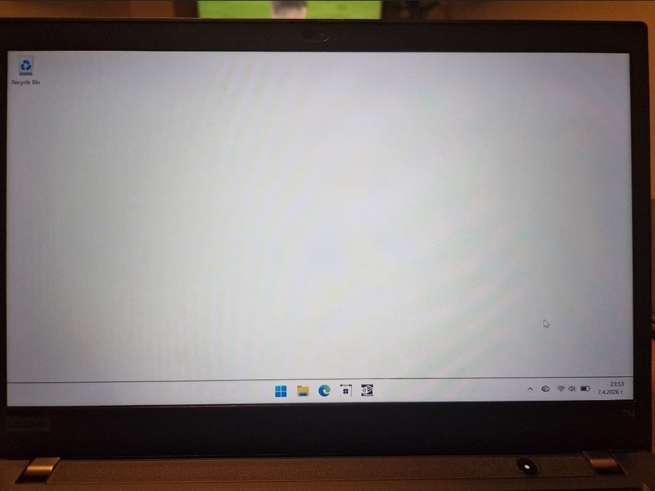 Лаптоп Lenovo T14 Gen2 много запазен - отлична батерия и тъч екран