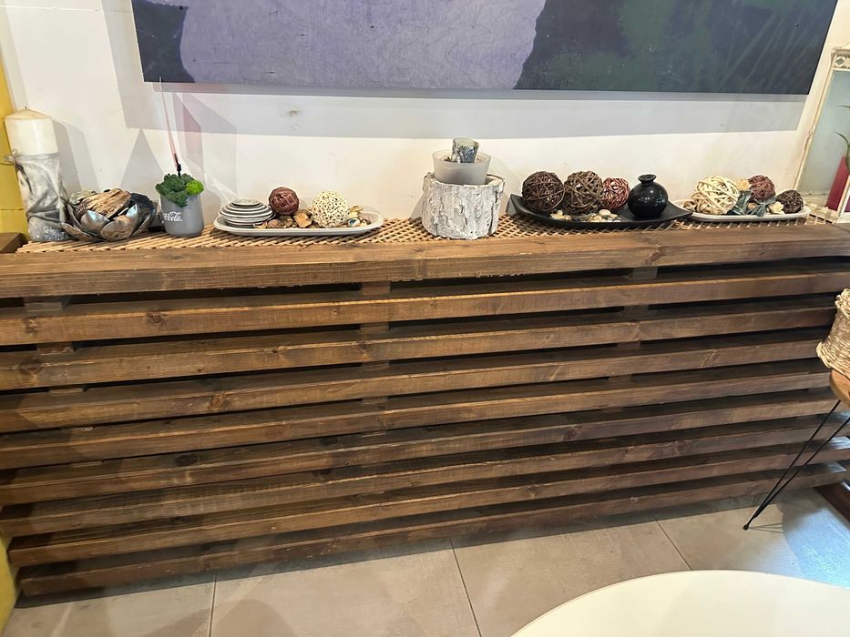 Решетки декорация от масивно дърво