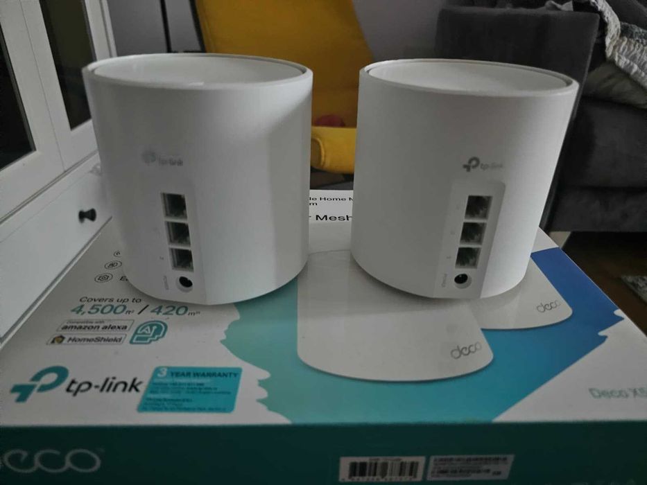 Sistem Mesh Wi-Fi TP-Link Deco X50(2-pack), Dual-Band, Gigabit, AX3000