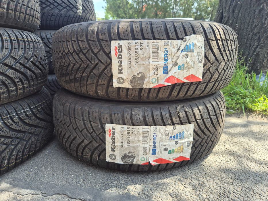 2 Anvelope VARA IARNA 4Sezoane M+S - 185/65/15 92T - Kleber - NOU - DOT 2021