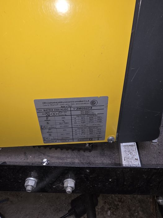 Unitate de sudare multiproces CEA MATRIX 2200 AC/DC