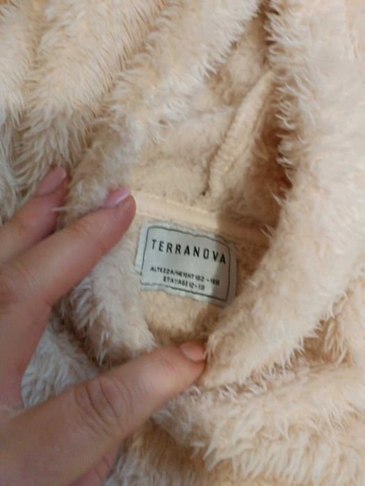 Топли пуловери с качулка за момичета ръст 146-152