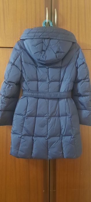 Пуховик для девочек. Зимний. Размер 152 см.