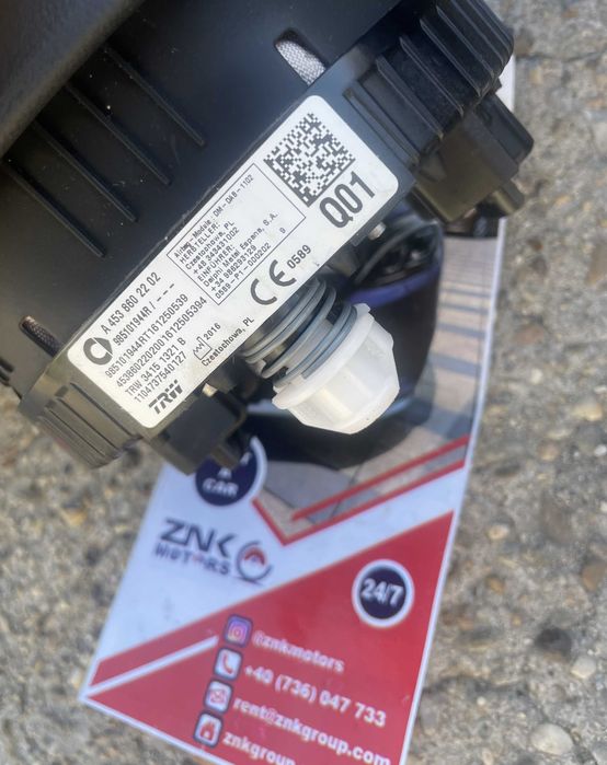 Smart a453 kit airbag - plansa de bord set centuri de siguranta 2014 +