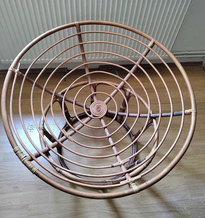 Fotoliu papasan din ratan