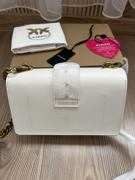 PINKO Love One Mini – оригинална кожена чанта | НОВА
